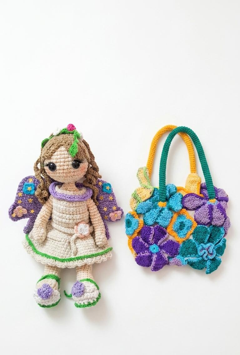 Kit Hada Mágica y Bolso Floral