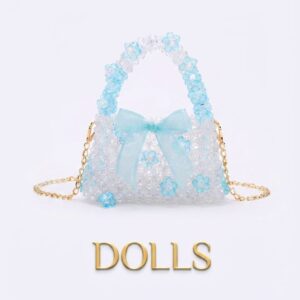 Bolso Brillante Flower Agua